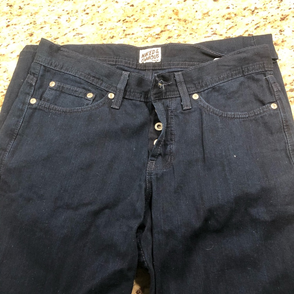 Naked & Famous - WeirdGuy Lightweight Indigo Denim